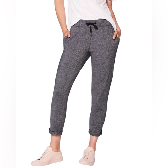 lululemon athletica Pants - Lululemon On The Fly Pant 28" Heathered Black 4